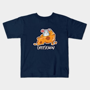 Cheese Mouse Kids T-Shirt